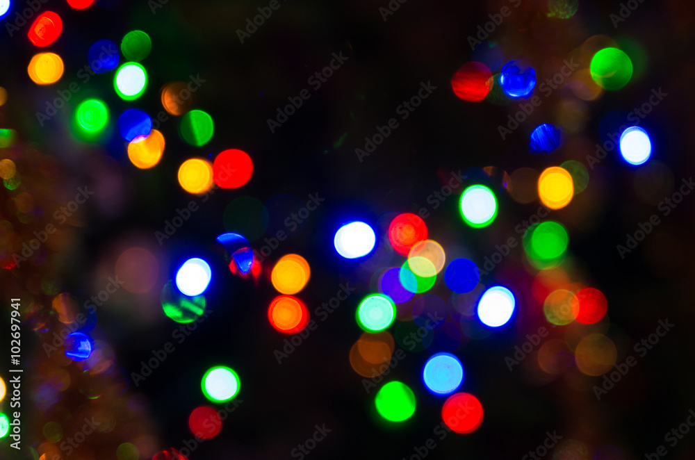 christmas lights background - out of focus (defocused) christmas lights background - out of focus (defocused)