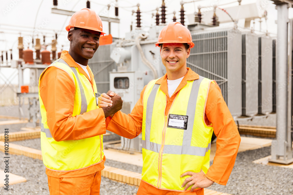electrical engineers working together electrical engineers working together