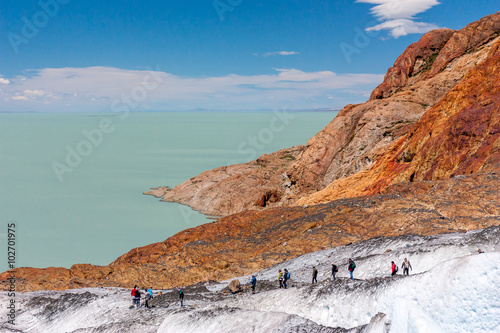 Viedma Lake and Glacier, Argentina. photo