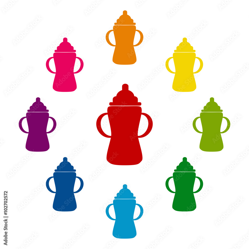 Colorfull icons set Colorfull icons set