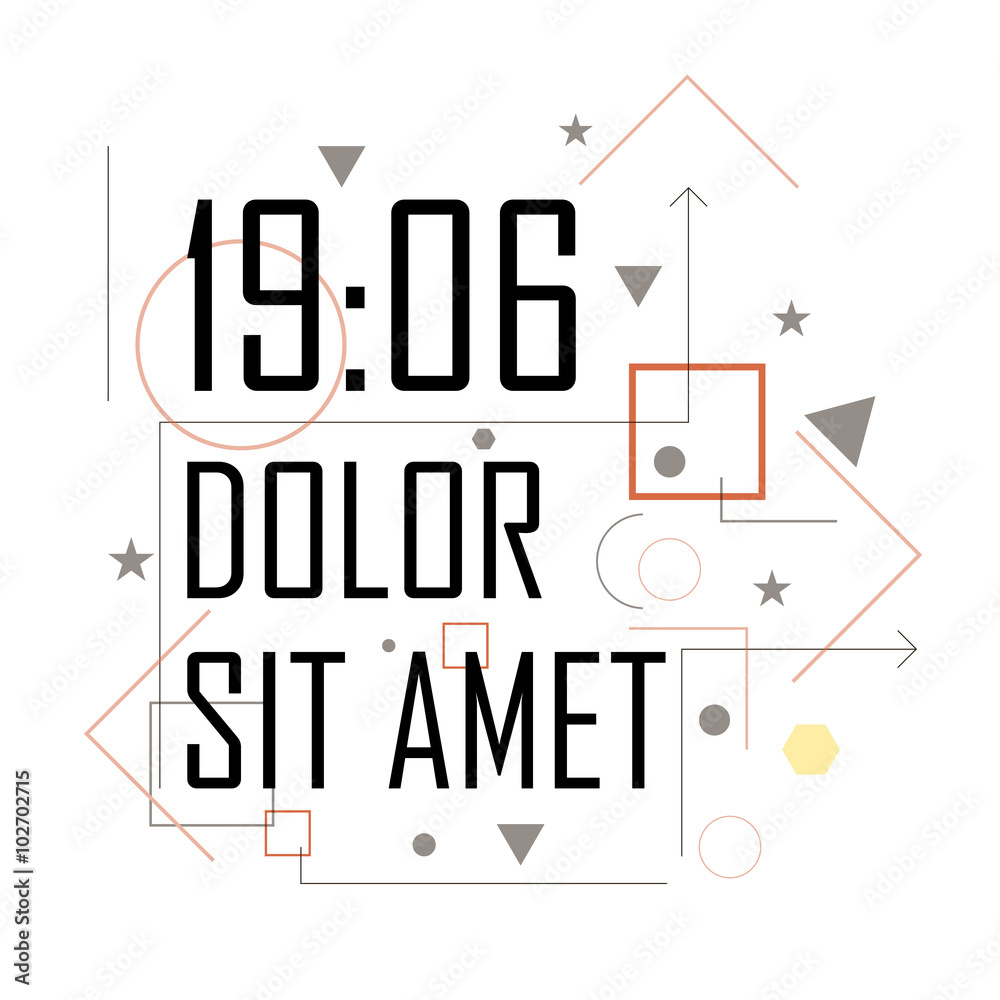 Abstract geometric background. Cool simple design for your projects Abstract geometric background. Cool simple design for your projects