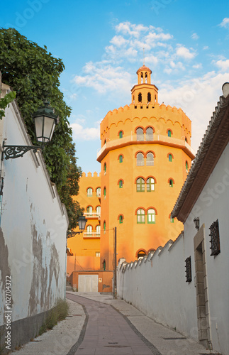 Granada - The Hotel Alhambra Palacet in morning light. photo