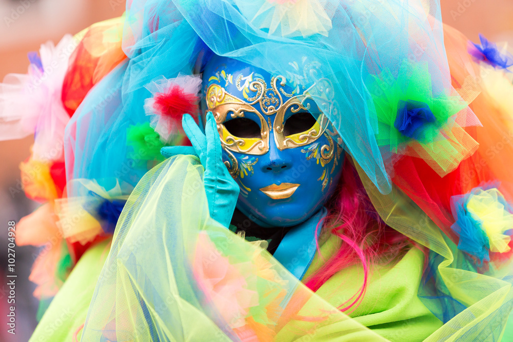 Fototapeta premium Carnival of Venice, beautiful masks
