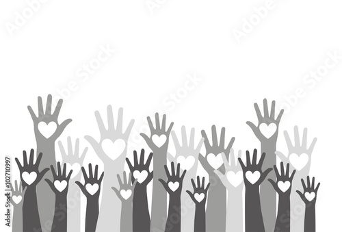 diversity hands design 