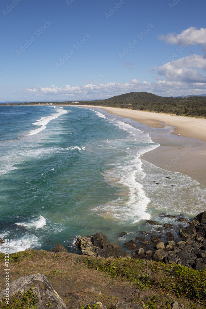 Beach Scene, Hastings Point