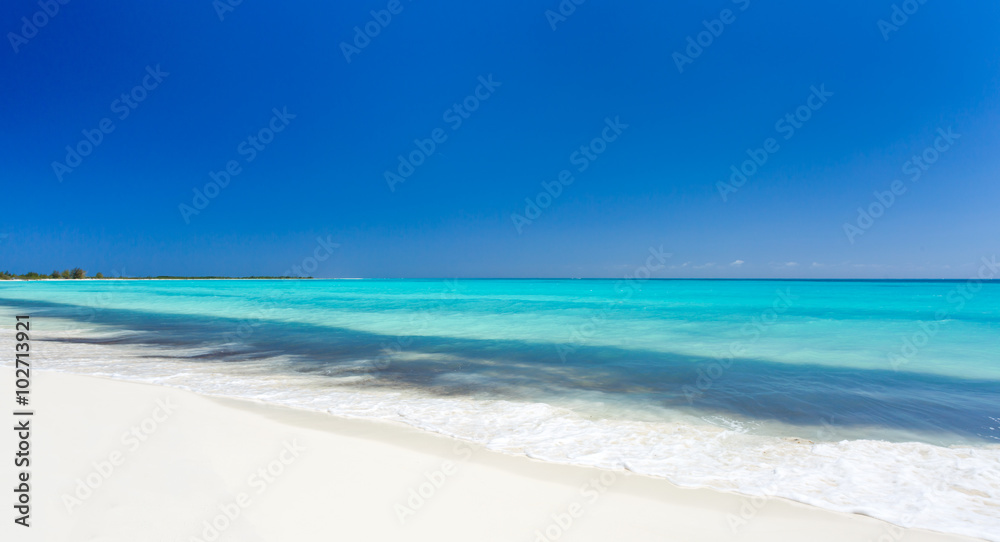 Tropical beach in Cayo Largo island