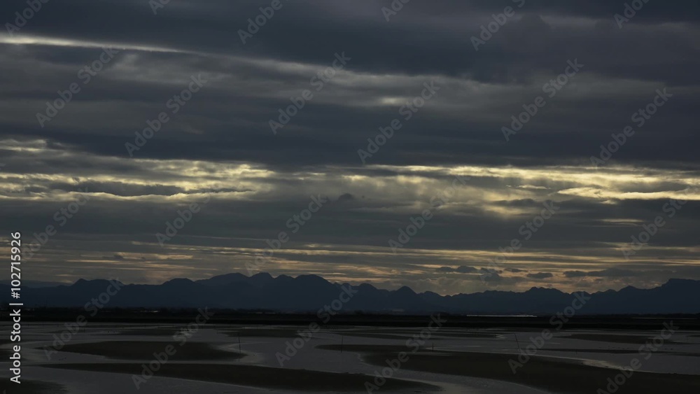 真玉海岸の夕景 真玉海岸の夕景
