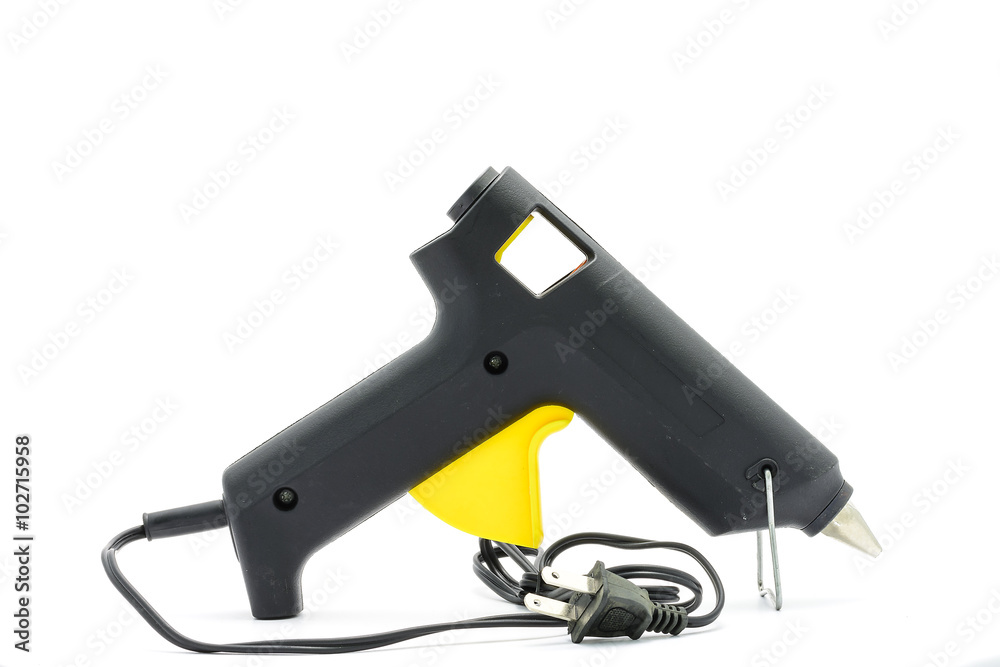 Glue Gun isolated with clear white background Glue Gun isolated with clear white background