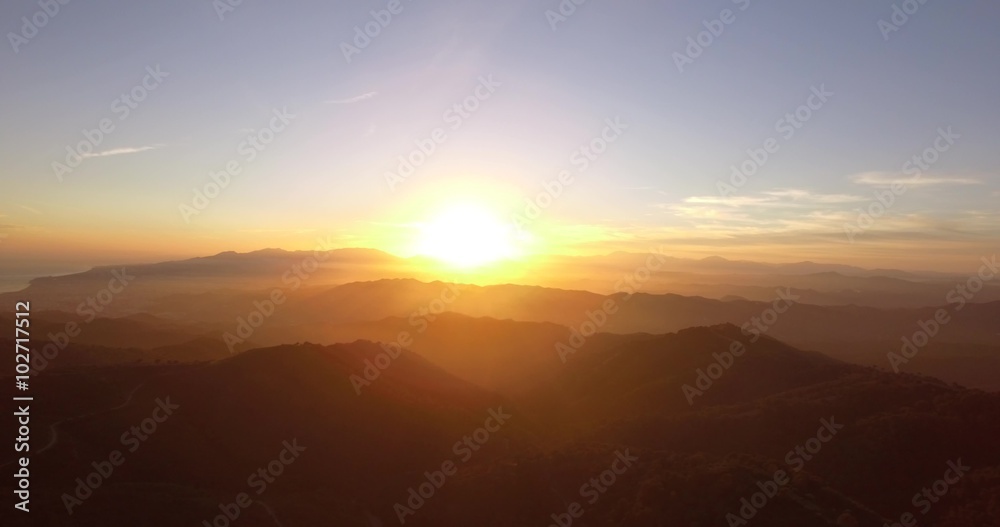 4K Aerial, Flying into sunset in Andalusia, Spain - straight out of the camera, no recompression. 4K Aerial, Flying into sunset in Andalusia, Spain - straight out of the camera, no recompression.