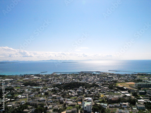 View from Mt.Gusuku Okinawa