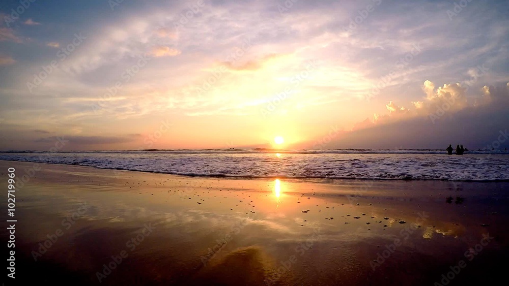 Sunset ove Indian Ocean, Sri Lanka Sunset ove Indian Ocean, Sri Lanka
