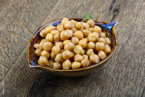 Canned chickpeas