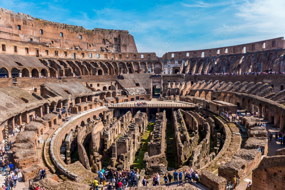 Naklejka premium The Colosseum in Rome, Italy