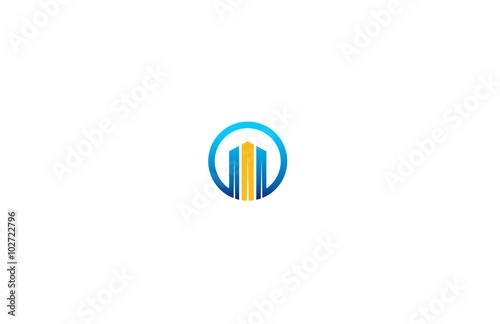real estate company design logo