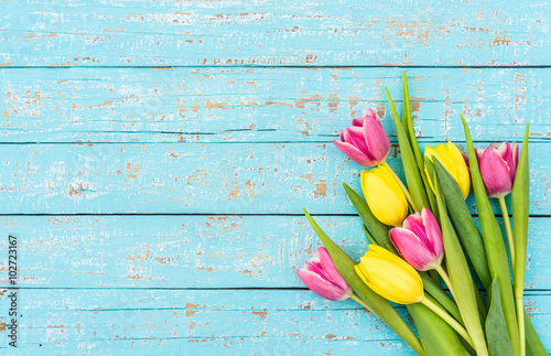 Fototapeta Naklejka Na Ścianę i Meble -  Blumenstrauss Tulpen