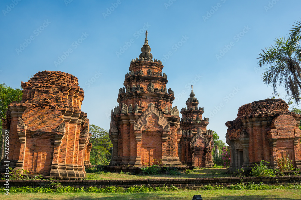 Ruins of buddhist temple