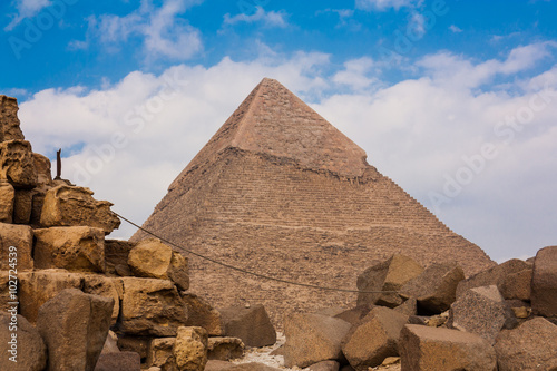 Great Pyramid at Giza Plateau