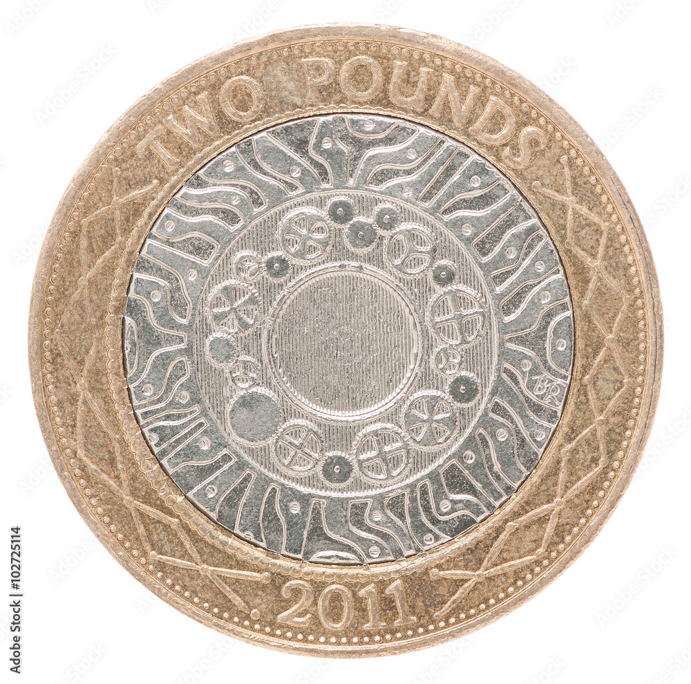 two pound coin