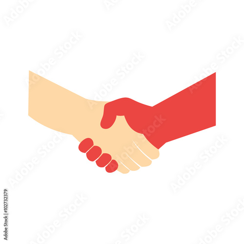 Handshake flat icon