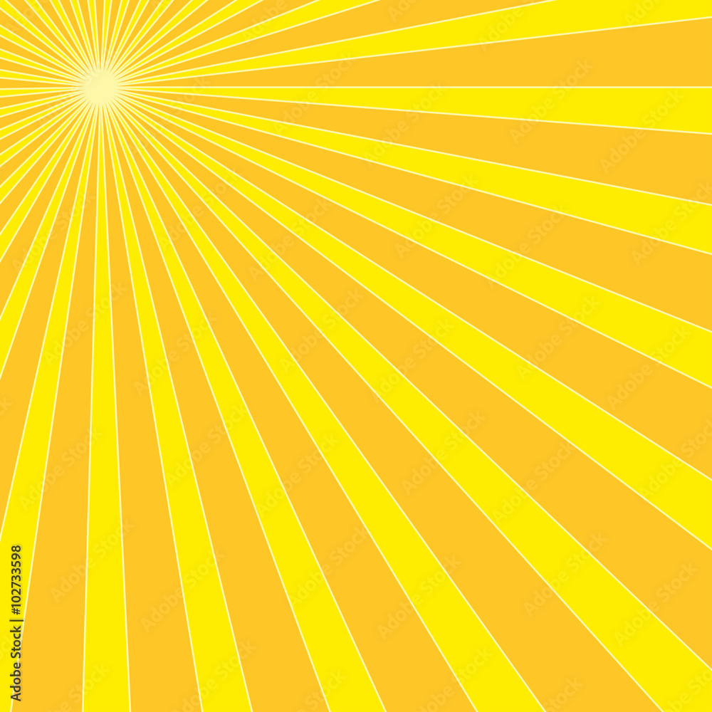 Obraz premium Sun Burst Design