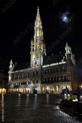 Obraz na płótnie Grand Place w Brukseli w salonie