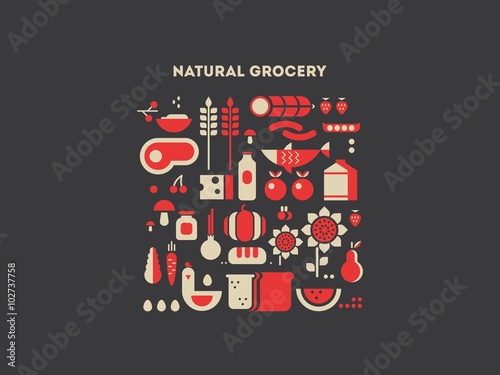 Natural grocery food