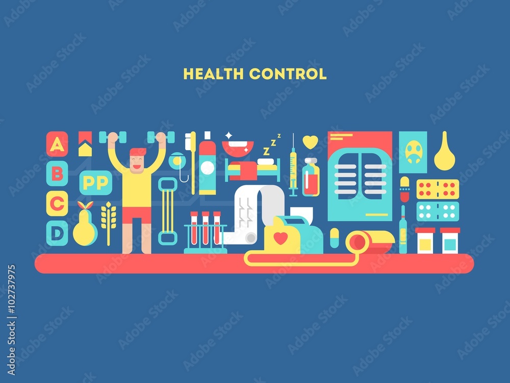 Health control design concept
