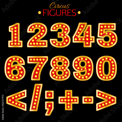 Retro Lights Figures 