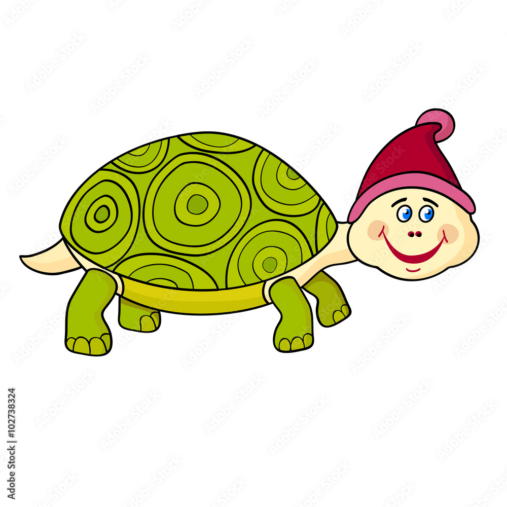 Obraz premium Cute Turtle