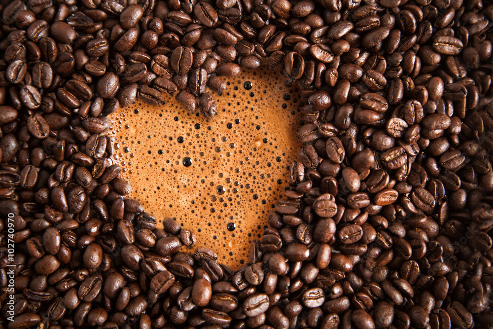 Obraz premium Kaffee - schonend für das Herz 