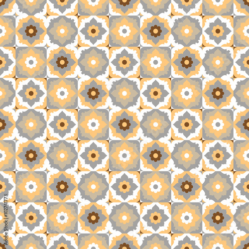 Seamless pattern tile design
