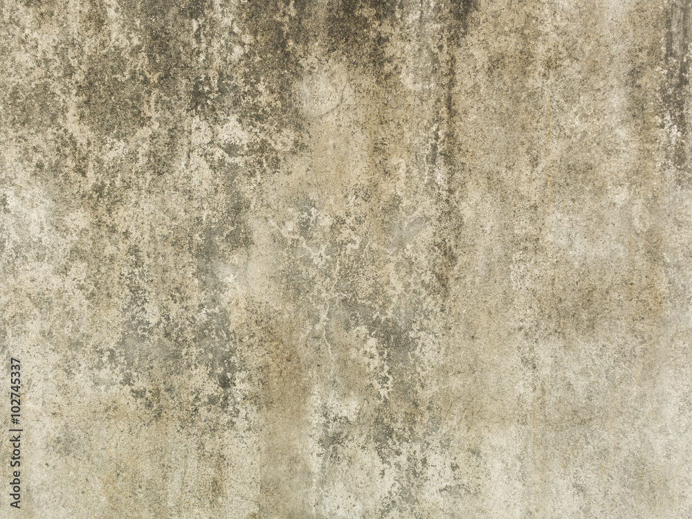 Textured concrete wall