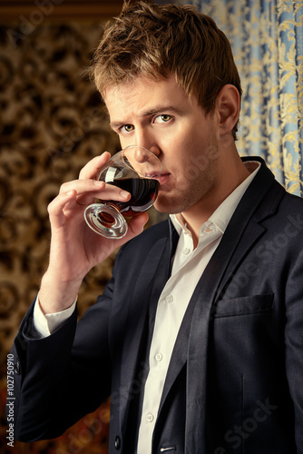glass of beverage photo