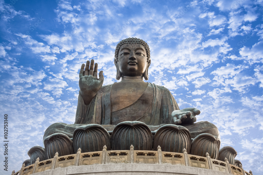 Fototapeta premium Tian Tan Buddha