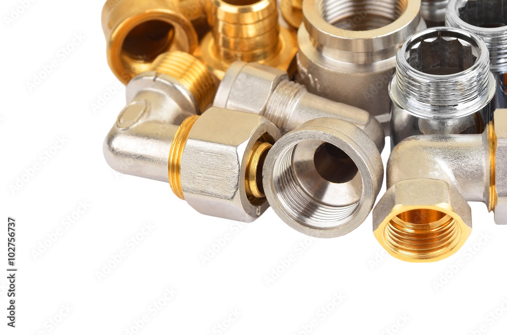 Set of plumbing fitting