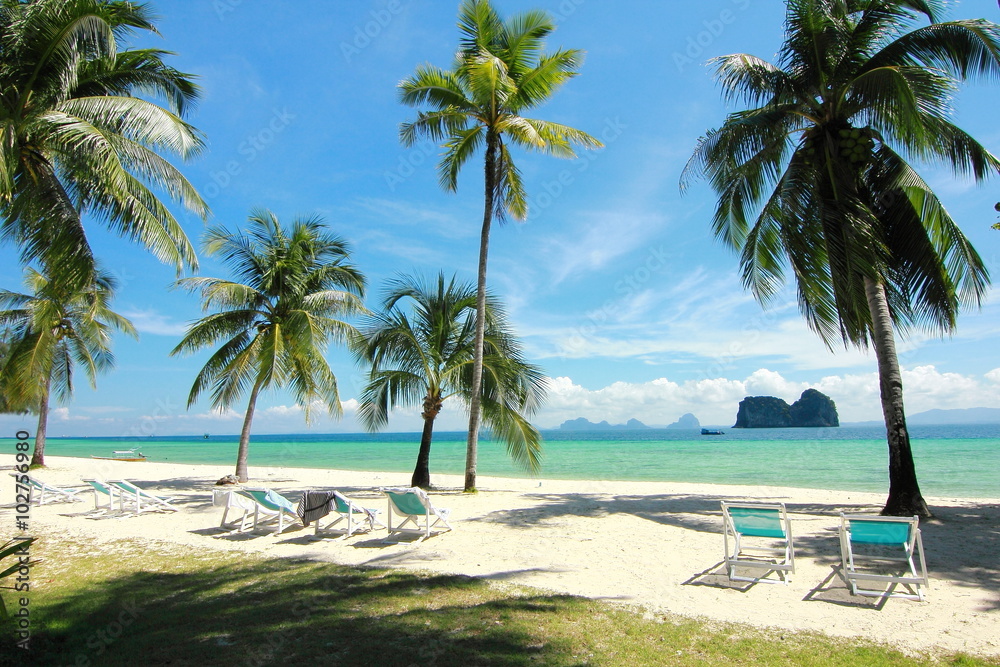 The paradise island in trang province , thailand The paradise island in trang province , thailand