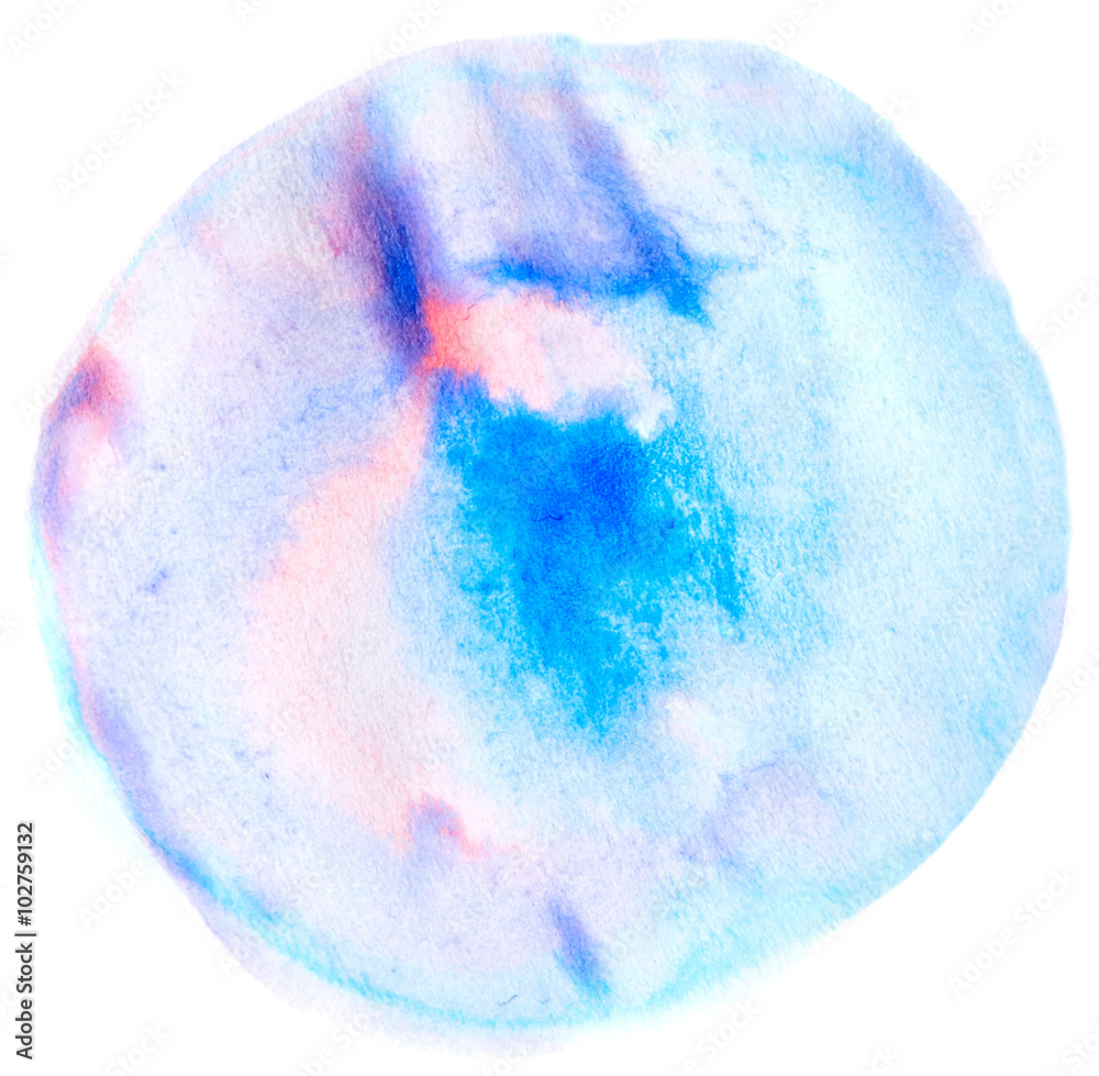 Watercolor circle Watercolor circle