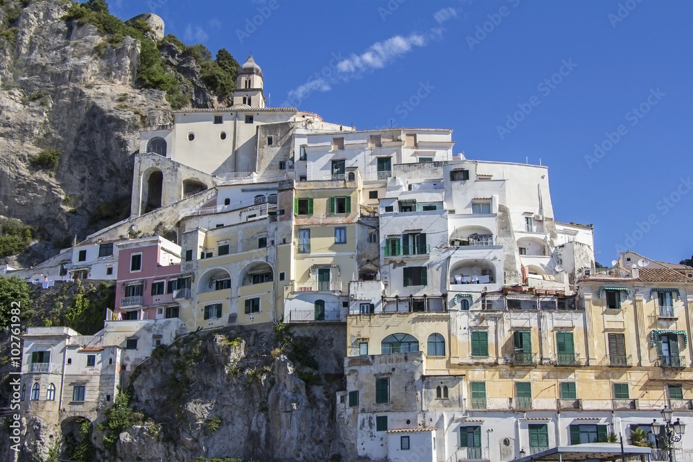 Amalfi village in the province of Salerno in Italy