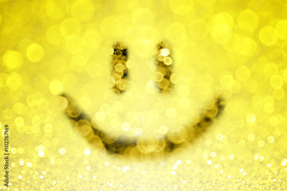 Abstract Happy Smiley Face Emoji Emotion Background Stock Photo | Adobe