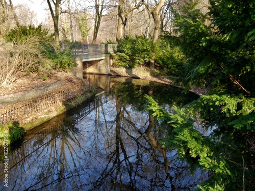 Spiegelungen im Tiergarten Berlin