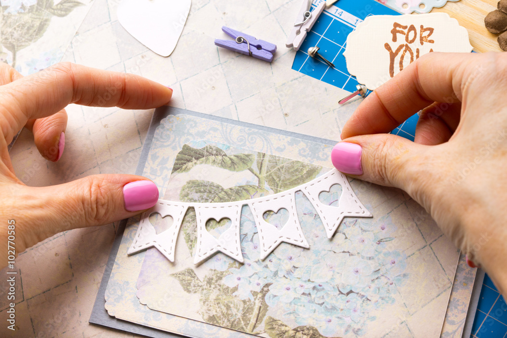 Obraz premium scrapbook