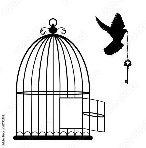 Bird Cage Vector