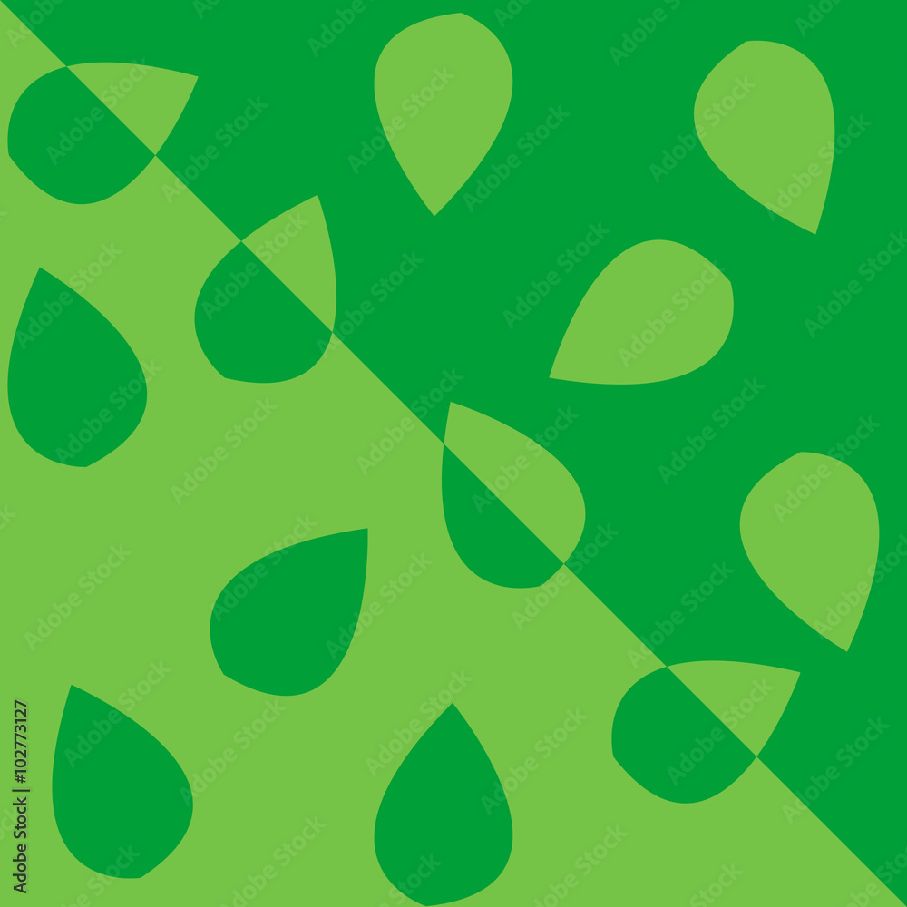 Simple leaves pattern Simple leaves pattern