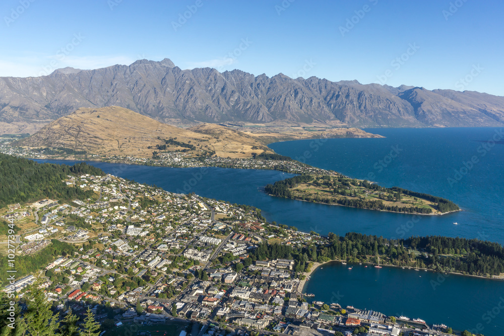 Obraz premium queenstown view