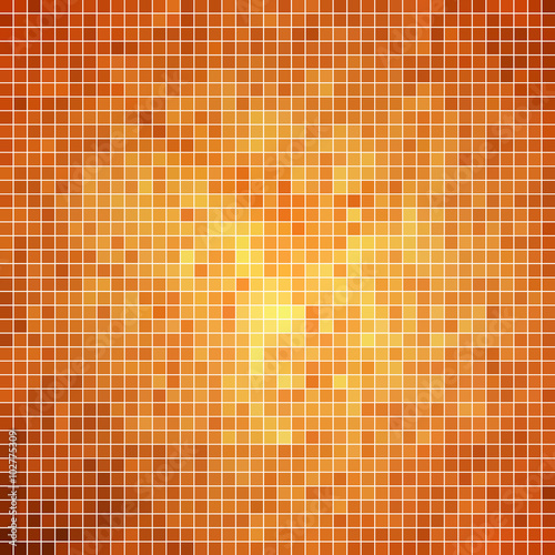 abstract vector square pixel mosaic background
