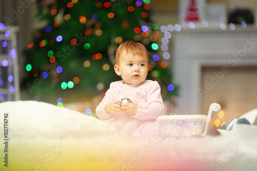 Sweet baby girl with jingle...