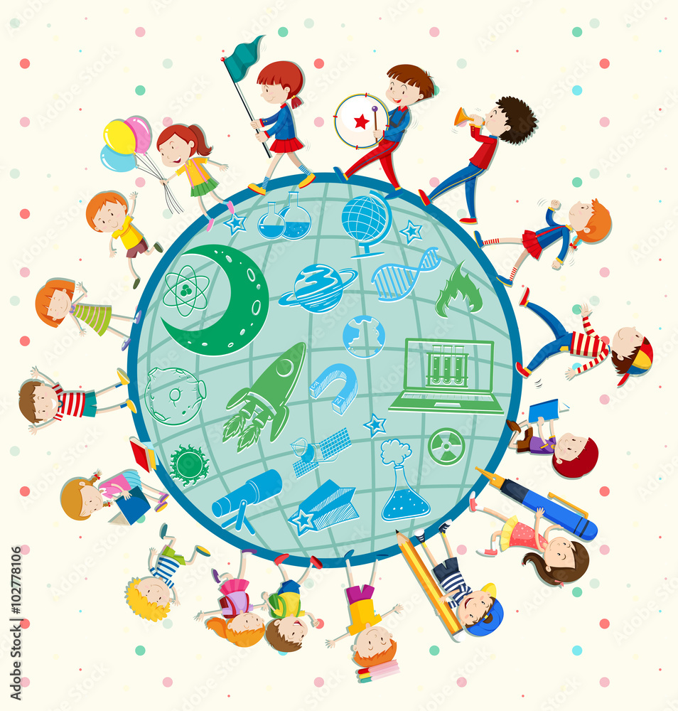 Children love science around the world