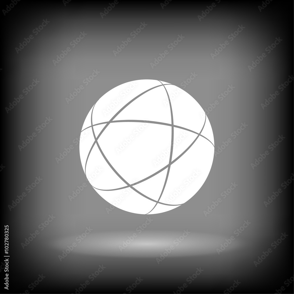Pictograph of globe Pictograph of globe