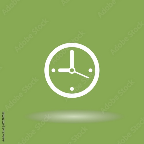 Pictograph of clock