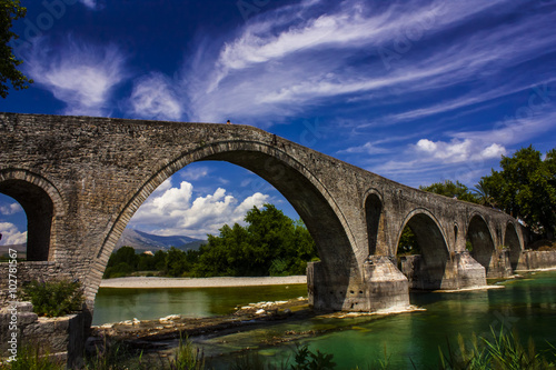 The bridge of Arta, Greece photo